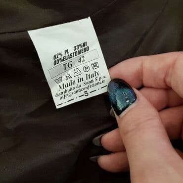 stradivarius jakna sa krznom: M (EU 38), Viskoza, Jednobojni — 3