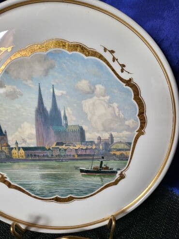 Musical Instruments: Tanjir KPM 1924 godina,dekorativni Julius Menzela,rucno oslikan. Sve — 7