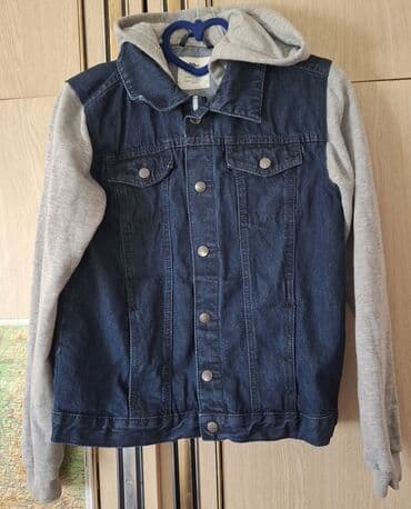 heklane haljinice za djevojčice: Pepperts!, Denim jacket, 158-164 — 1