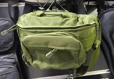 ski pantalone za decake: Taktička torbica/rančić za pojas (waist/hip pack) – maslinasto zelena — 4