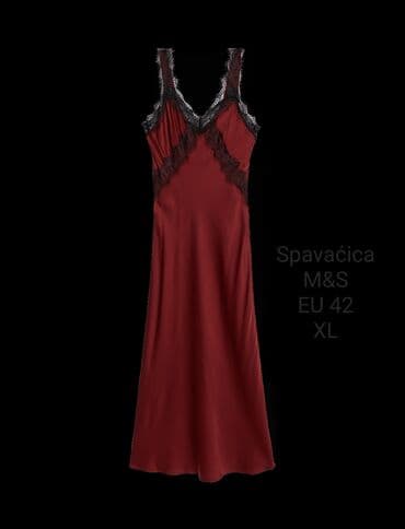 leprsave letnje haljine: Marks & Spencer, XL (EU 42), New, color - Red — 1