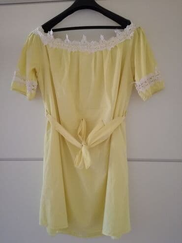 how to use iqos 2.4: A-Dress XL (EU 42), color - Yellow, Short sleeves — 4