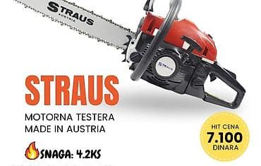 Straus motorna testera – Made in Austria - Benzinska motorna testera