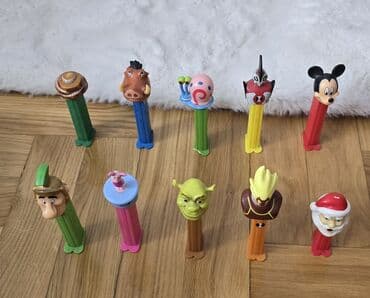 kupujemprodajem igracke: PEZ FIGURE na komad. Ima Ben 10, Vini Pu - Praslin, Disney Mickey — 2