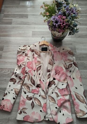 pantalone sa prorezom: S (EU 36), Floral — 1