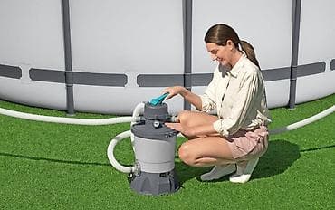 crevo za maglu: Bestway peščana filter pumpa 3.596 L/h – za bazene do 18.100 L ✅ — 4