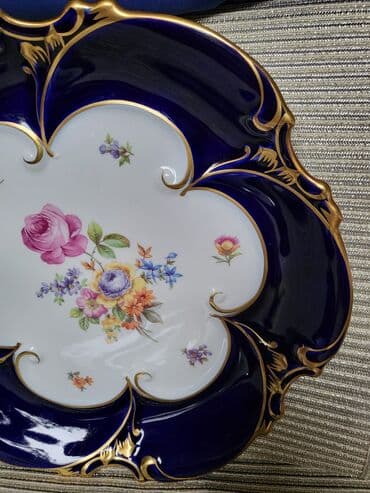 plasticne case za desert novi sad: Servis za torte,kolace 1945g+ Jlmenau pravi kobalt. Servis za — 12