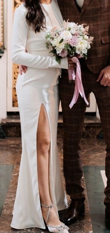 Venčanice: Apsolutno nova elegantna haljina,sivena za vencanje,po uzoru na Mihano — 2