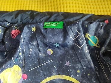 zimske kape za devojcice: Benetton jaknateget sedefasta sa šarenim postavom,2xl za 11-12 — 4