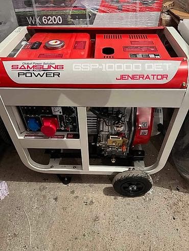 Dizel agregat SAMSUNG. 8 kw Motor Kipor 14 ks Generator sinhroni, 3 x