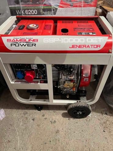 prodaja polovnog alata iz uvoza панчево: Dizel agregat SAMSUNG. 8 kw Motor Kipor 14 ks Generator sinhroni, 3 x — 1