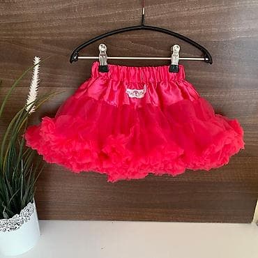 nike suknje: Ruffle Butts tutu pink suknja za male devojcice Jednom — 2