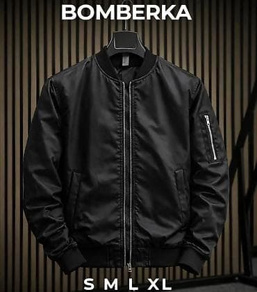 Muška bomber jakna - Model: klasična bomberka sa rajsferšlusom po