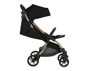 kolica per bebe: KIKKA BOO CLOE premium kišobran kolica sa kišnom kabanicom – black — 6
