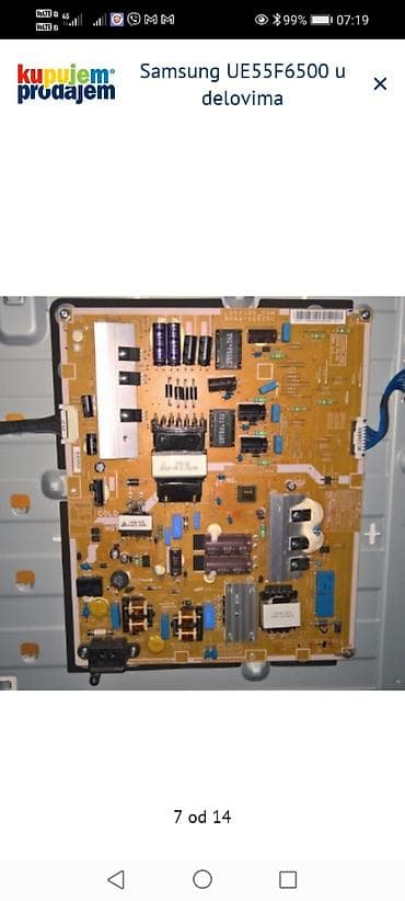 sony playstation 4 slim video game console: Samsung UE55F6500 – delovi Raspoloživi originalni delovi sa TV-a — 8