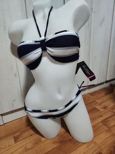 jednodelni push up kupaci: Stripes, color - Multicolored — 6