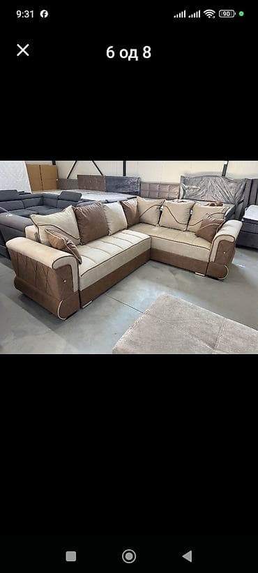 sklopive stolice za plažu uradi sam: Ugaona garnitura – moderni L oblik - Prostrana ugaona sofa sa visokim — 7