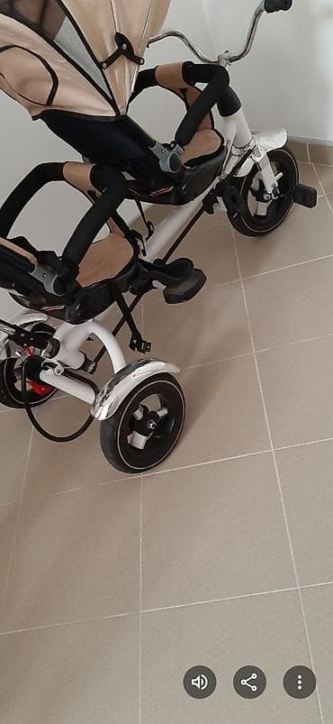 kupujem prodajem igracke za bebe: Dečiji tricikl sa tendom i sigurnosnim naslonom - Stabilan tricikl sa — 1