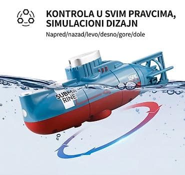 teksas haljina za devojcice: Nova RC podmornica. Ima punjivu bateriju koja se puni preko USB kabla — 9