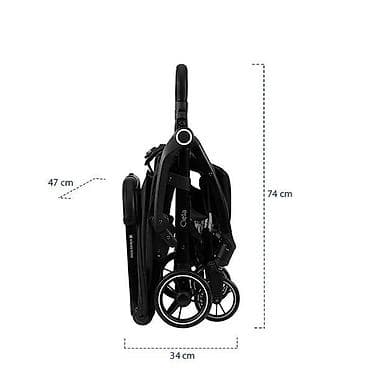 crne maksi haljine: KIKKA BOO Ciela – kolica sa automatskim sklapanjem (Autofolding) — 8