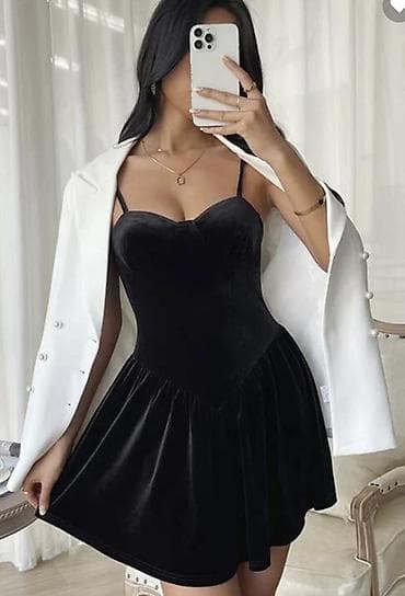 puma mini ranac: 🔥Baršunasta mini haljina sa bretelama – koktel/večernji model ✅2000 — 8