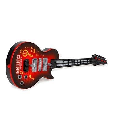 elektricni motori za decu: Električna gitara za decu sa melodijama – crvena Šifra proizvoda — 2
