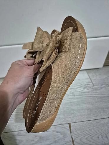 polovne grubin papuce: Papuče 40, bоја - Bež — 2