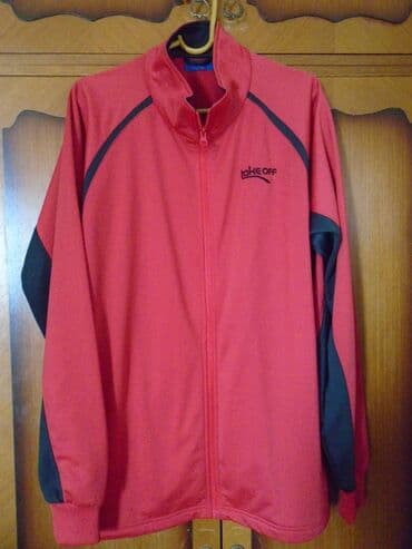 Sportswear: Tracksuit top, XL (EU 54), color - Red — 5
