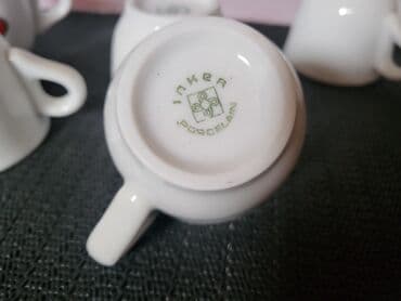 solje za caj: Solje nove za espresso Inker Zagreb 80,90te god. Solje pun — 12
