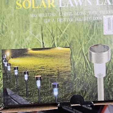 Solarne dekorativne lampe za baštu, terase, dvorište, vrt, kafiće — 4