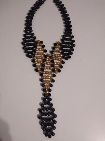 handmade torbe: Pearl necklace, Handmade, Material: Crystal — 8
