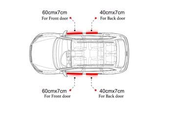 adapter za auto upaljač sa 220v na 12v: Stikeri za prag automobila - karbon HYUNDAI Stikeri za prag — 4