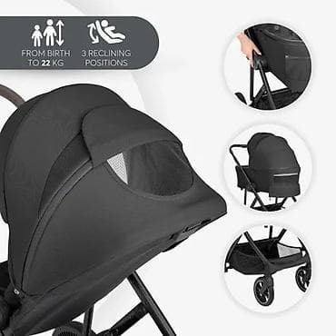 letnja kolica za bebu: KIKKA BOO – Kikkaboo kolica Chiara 3in1 set sa i-Size autosedištem i — 3