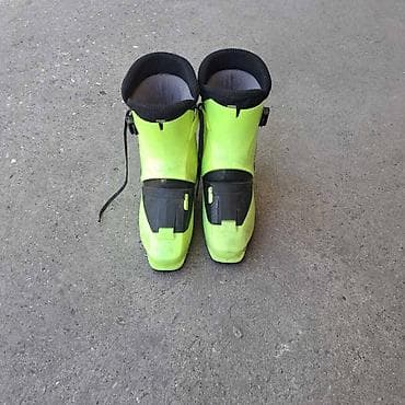 Oprema za skijanje: Turing skijaške cipele Dachstein – neon žuto/zelena boja, broj 42. - — 3