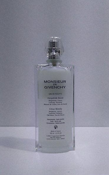 Lične stvari: GIVENCHY MONSIEUR (MYTHIQUES) EDT100ML TSTR | Givenchy Monsieur de — 3
