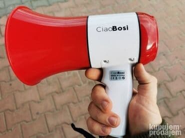 Ostali kućni aparati: Megafon CiaoBosi BT - punjiva bat - 35w Kvalitetan megafon sa — 3
