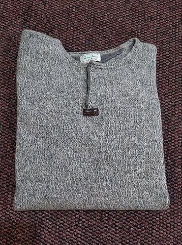dzemper rolka: Džemper, Benetton, bоја - Siva, Vuna — 9