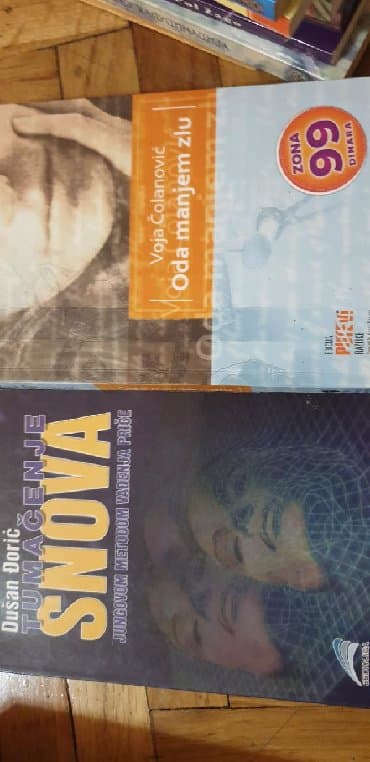 zelena milja knjiga: -ODA MANJEM ZLU
-TUMACENJE SNOVA-DUSAN DORIC — 1