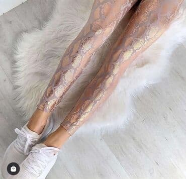 helanke od mokre likre: S (EU 36), M, L, Likra, bоја - Multicolored color — 4