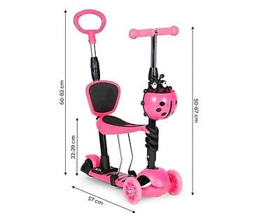 polar mirage pro 29: BBO Trotinet 5u1 Giga (S979C) – Pink Šifra proizvoda: S979CPIN-80 — 2