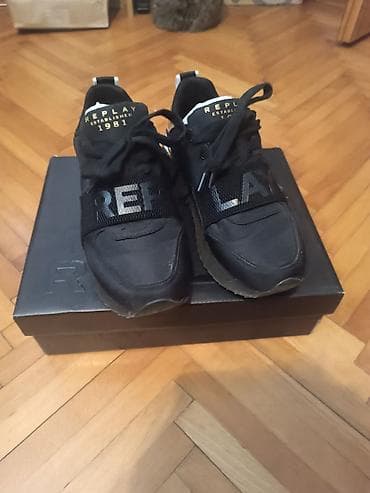 rang patike zenske: Replay ženske patike – model sa elastičnom trakom preko noge. - — 3