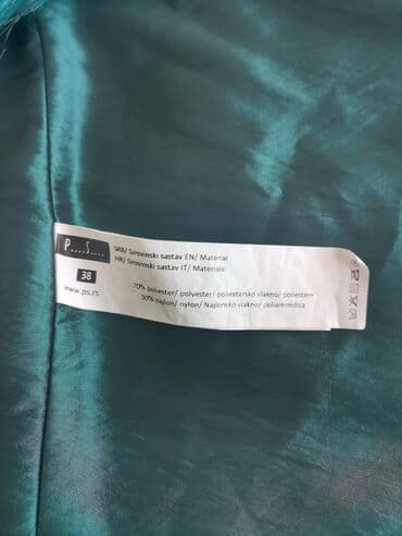 dugi zenski prsluci: PS Fashion, M (EU 38), color - Turquoise — 4