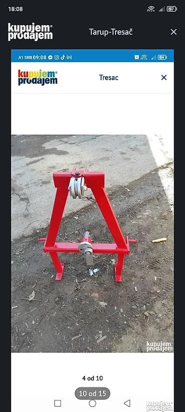 karburator za apn 4: Tarup – tresač za voćnjake - Poljoprivredni priključak za traktor — 10