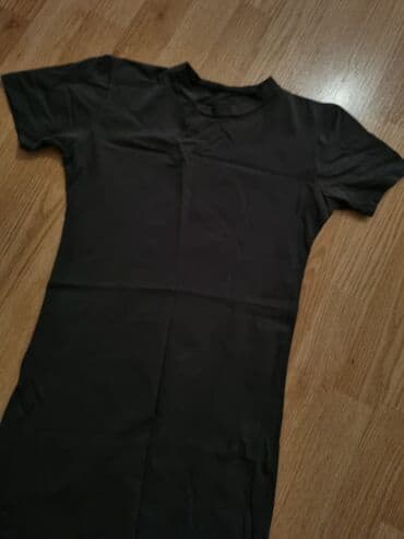 svecane haljine i kompleti za punije osobe: 9Fashion Woman M (EU 38), color - Khaki, Short sleeves — 3