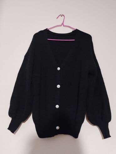 džemper i košulja: XL, Poliester, Na kopčanje, Jednobojni — 2