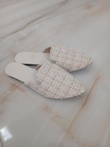 elegantne papuce: Papuče 40, bоја - Bež — 2