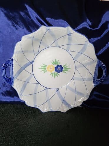 Kompleti posuđa: Cinija nova velika porcelanska iz 80ih. Masivna cinija,sve na njoj — 1