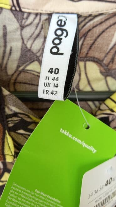zara kaisevi zenski: L (EU 40), color - Multicolored, Short sleeves — 2