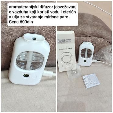 Aparati za ličnu negu: Aromaterapijski difuzor/ovlaživač vazduha - Kompaktan, prenosiv — 4