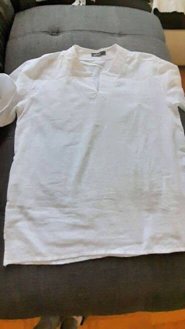 bluze c a: XL (EU 42), Cotton, Single-colored, color - White — 4